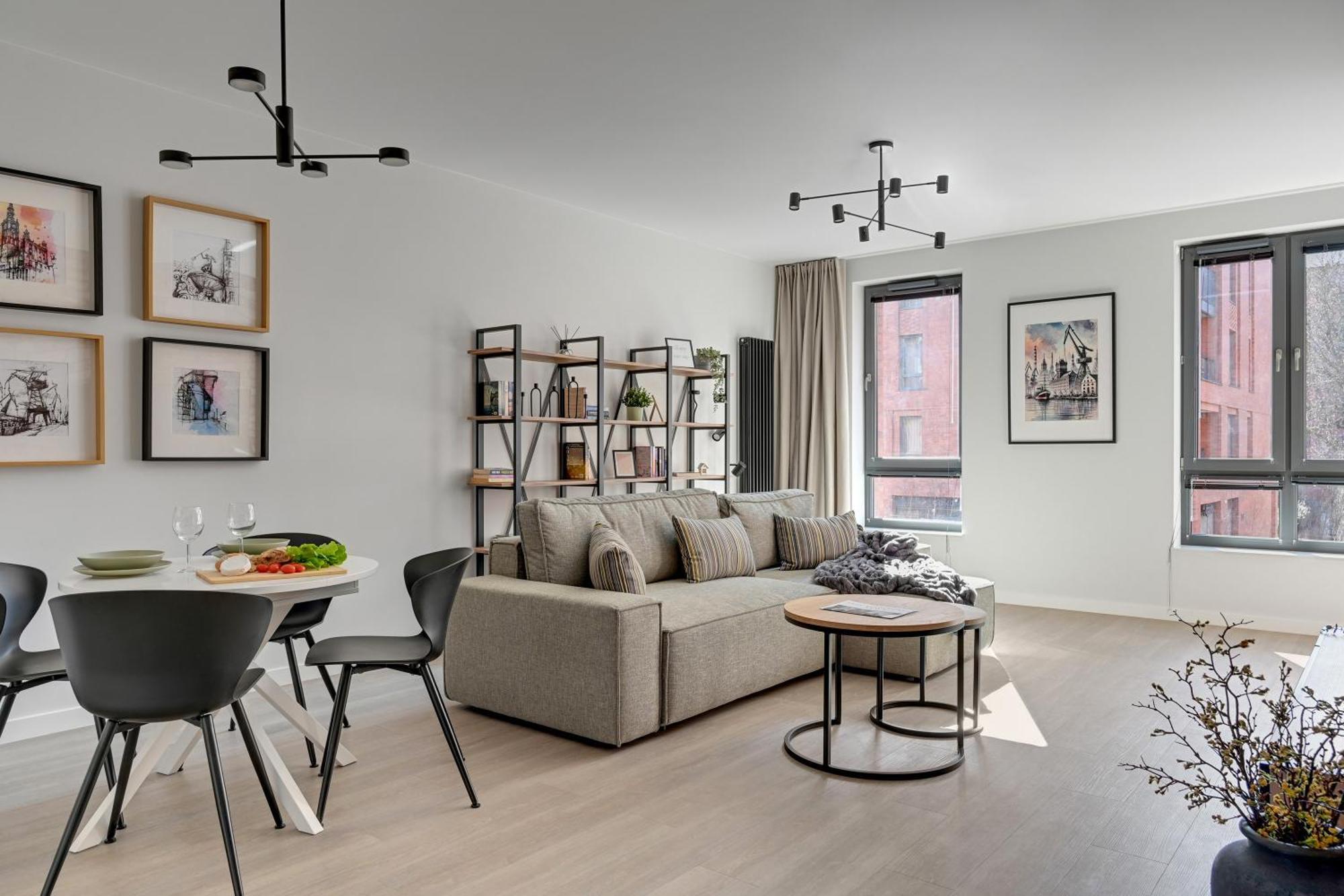 Scala 60H City Center Premium Apartments With Parking By Lion Apartments Gdansk Exterior photo