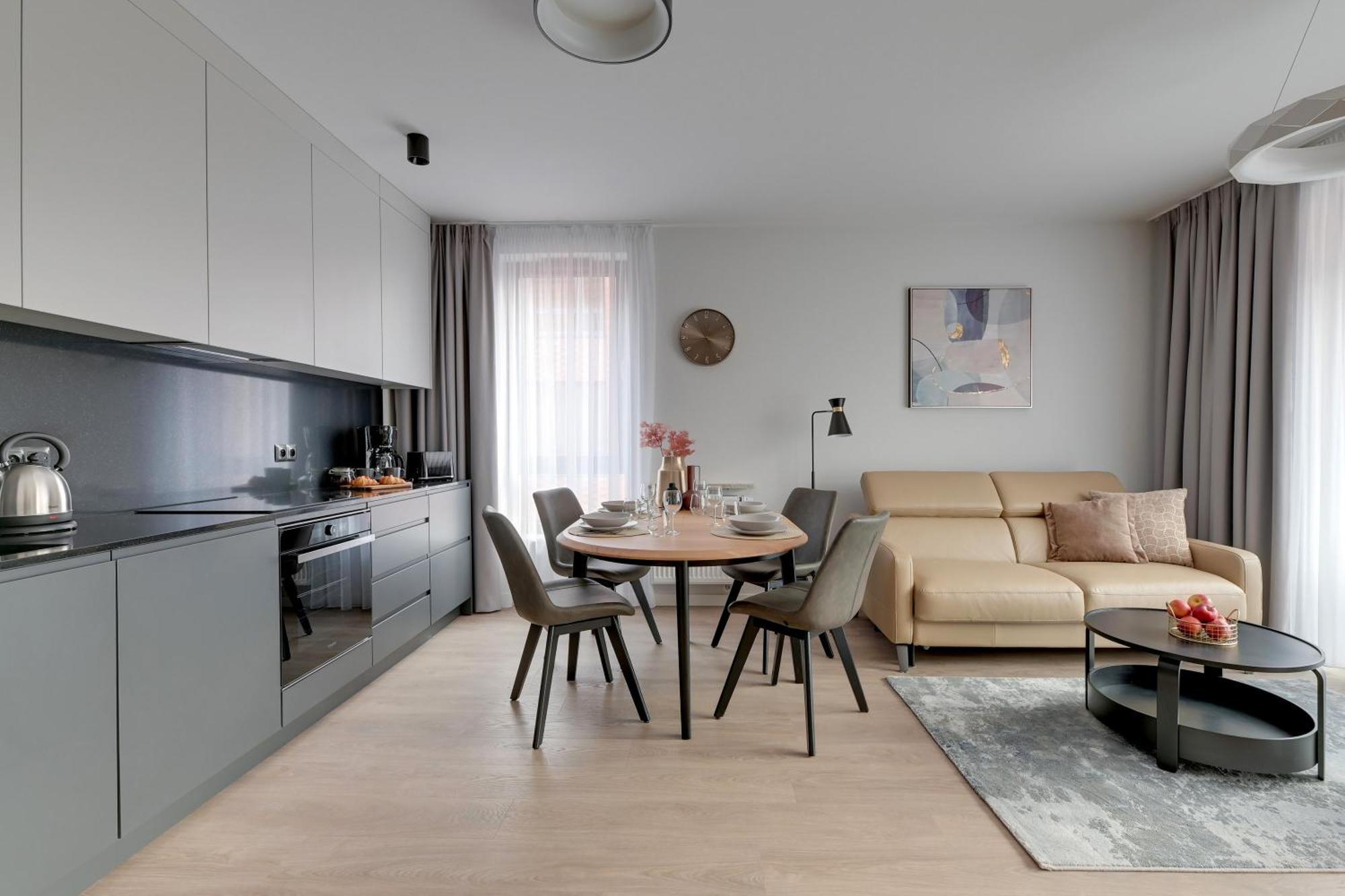 Scala 60H City Center Premium Apartments With Parking By Lion Apartments Gdansk Exterior photo