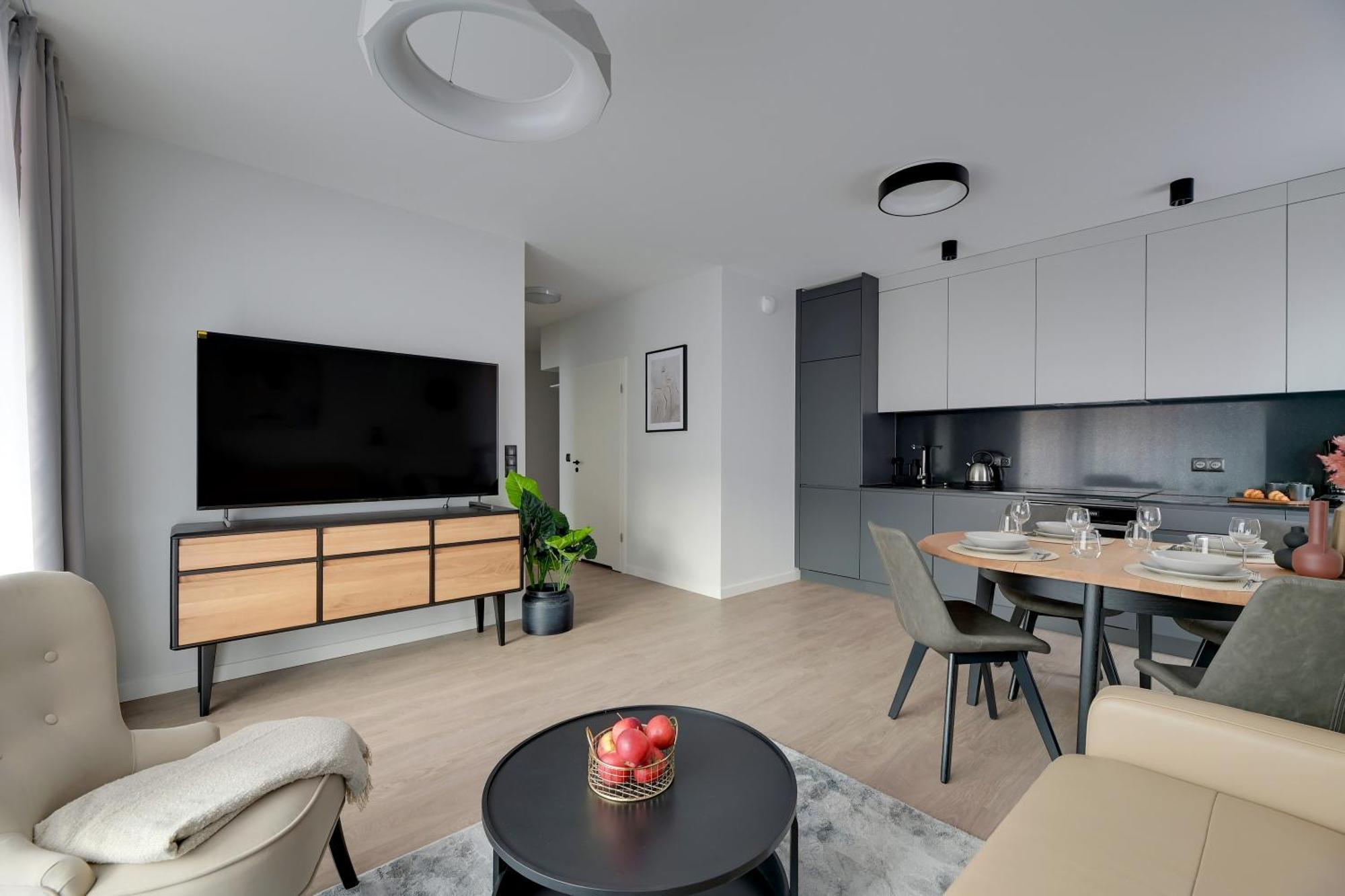 Scala 60H City Center Premium Apartments With Parking By Lion Apartments Gdansk Exterior photo